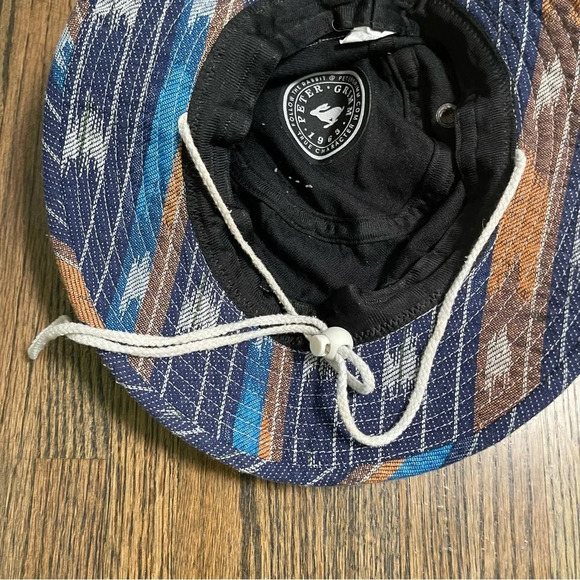Peter Grimm blue print bucket hat OS - Picture 4 of 5